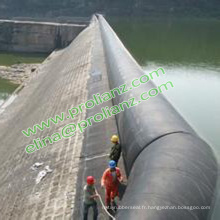 Chine Barrage gonflable rond d&#39;hydroélectricité en Afrique du Sud